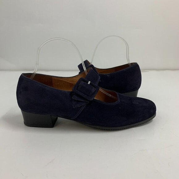 Beautifeel Women's Mary‎ Jane Suede Thick Strap And Buckle Heel Shoe Size 8/41 - Picture 6 of 15